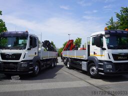 MAN TGS 26.360 Flatbed / Fassi F175 7.7 T /