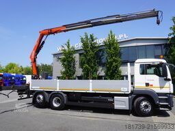 MAN TGS 26.360 Flatbed / Fassi F175 7.7 T /