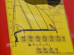 MAN TGS 26.360 Flatbed / Fassi F175 7.7 T /