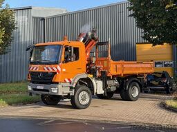 Mercedes-Benz AXOR 1833 - 4x4 - Kipper - Kran - EURO5