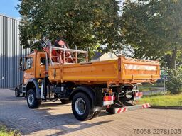 Mercedes-Benz AXOR 1833 - 4x4 - Kipper - Kran - EURO5