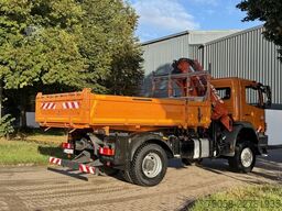 Mercedes-Benz AXOR 1833 - 4x4 - Kipper - Kran - EURO5