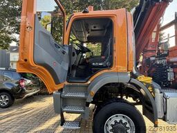 Mercedes-Benz AXOR 1833 - 4x4 - Kipper - Kran - EURO5