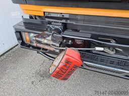 MERCEDES-BENZ 1824 AK 4x4 Allrad Pritsche Kran HMF1253 K4 Funk