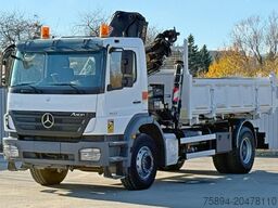 MERCEDES-BENZ AXOR 1833 * HIAB 144 B - 3 HIDUO + FUNK * TOP