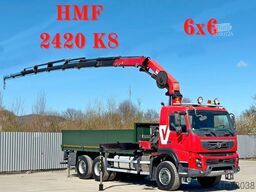VOLVO FMX 420 PRITSCHE 5,80m *HMF 2420 K8+FUNK/6x6