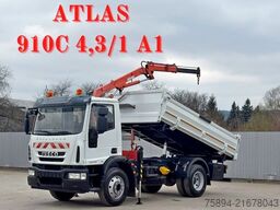 IVECO 120E25 * Kipper 4,20m* ATLAS 910C 4,3/1 A1 * TOP