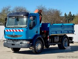 RENAULT MIDLUM 220 *TIPPER 3,90m *PK 7501 * TOPZUSTAND