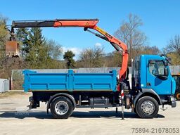 RENAULT MIDLUM 220 *TIPPER 3,90m *PK 7501 * TOPZUSTAND