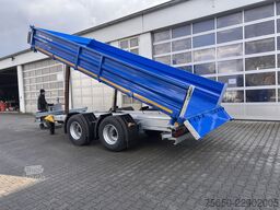Möslein TTD 19 B  19 t Tandemkipper- Tieflader hydraulischer Klappe Breitbereifung
