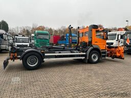 MERCEDES-BENZ 1824 Axor Abroller mit Schneeschild und Streuer