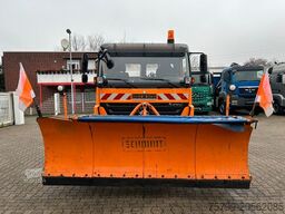 MERCEDES-BENZ 1824 Axor Abroller mit Schneeschild und Streuer