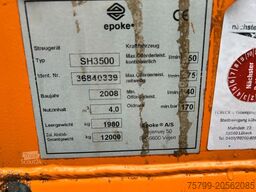 MERCEDES-BENZ 1824 Axor Abroller mit Schneeschild und Streuer