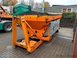 MERCEDES-BENZ 1824 Axor Abroller mit Schneeschild und Streuer