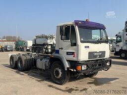 MAN LE 26.284 (6X4 / STEEL SUSP. / LAMES / MANUAL G...