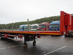 Nooteboom 3 AXLE FLATBED 3X EXTENDABLE TRAILER 43.95mtr T...