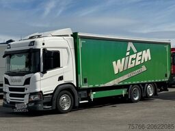 SCANIA P 320 / LBW / 2 x AHK / LENKACHSE / 18 PAL