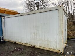 20 fot container m/ wc, dusj, vask, varmtvannsbere