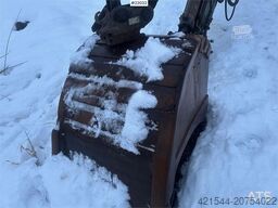 Åkerman EC200 excavator with 2 buckets. SEE VIDEO.