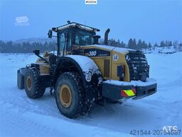 Komatsu WA380-7 wheel loader w/ bucket, scale, summer and