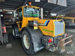 Lundberg 6200LSE wheel loader with snow blower, bucket and