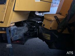 Lundberg 6200LSE wheel loader with snow blower, bucket and