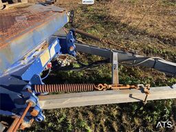 Damm machinery trailer with hydraulic ramps – Delivered