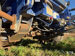 Damm machinery trailer with hydraulic ramps – Delivered