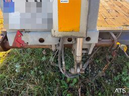 Damm machinery trailer with hydraulic ramps – Delivered