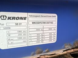Krone SDP27 (BELGIAN TRAILER / DRUM BRAKES / FREINS T...