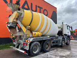 MAN TGA 35.360 8x4 LIEBHERR 9 m3 / FULL STEEL