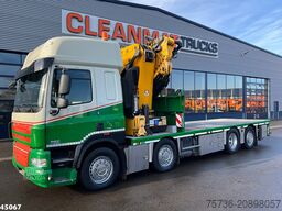 DAF FAX 85 CF 410 HMF 85 Tonmeter laadkraan + Fly-jib