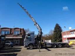 MERCEDES-BENZ 3453 FASSI F820 Kran 8x Hydr. Ausschub