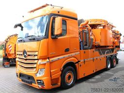 MERCEDES-BENZ Actros 2848 6x2 Kroll 14,5m³ WRG Saug-Druck-HD