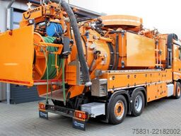 MERCEDES-BENZ Actros 2848 6x2 Kroll 14,5m³ WRG Saug-Druck-HD