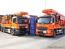 MERCEDES-BENZ Actros 2848 6x2 Kroll 14,5m³ WRG Saug-Druck-HD