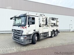 Mercedes-Benz Actros 2536 L 6x2 Actros 2536 L 6x2, Müller Saug- und Spülwagen ca. 10,5m³, Lenkachse