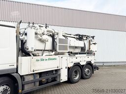 Mercedes-Benz Actros 2536 L 6x2 Actros 2536 L 6x2, Müller Saug- und Spülwagen ca. 10,5m³, Lenkachse