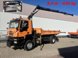 Iveco-Magirus Trakker AD190T36WP 4x4 Trakker AD190T36WP 4x4, Kran, Winterdienstausttattung, Wechselsystem, Hiab XS 099B-3, Funk