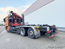 Mercedes-Benz Actros 2541 L 6x2 Actros 2541 L 6x2, Lenkachse, Meiller RK 20.65, Kran Palfinger PK 14002-EH, Funk