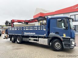 Mercedes-Benz Antos 2540 L 6x2 Antos 2540 L 6x2, Lenkachse, HMF 2110-L3 Heckkran