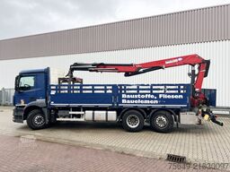 Mercedes-Benz Antos 2540 L 6x2 Antos 2540 L 6x2, Lenkachse, HMF 2110-L3 Heckkran