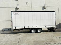 Möslein TP 11 Schwebheim  Tandem- Schiebeplanenanhänger zum Durchladen