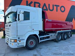 Scania R580 8x4  RETARDER / HYDRAULIC TAILGATE / TIPPE...