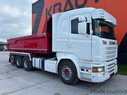Scania R580 8x4  RETARDER / HYDRAULIC TAILGATE / TIPPE...