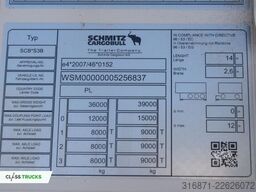 SCHMITZ CARGOBULL SKO FP 60 ThermoKing SLXi 300