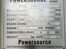 Perkins 1104C-44TAG2 - 110 kVA Generator - DPX-19806