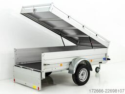 Koch-Anhänger U4 250X125X50CM 750KG DECKELANHÄNGER