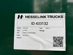 Bulthuis TSTA23 34m3 Hardox Geïsoleerd Liftas Milieuklep...