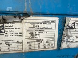 Kraker CF-200 92m3 Cargo Floor 10MM Liftas BPW Schijfr...